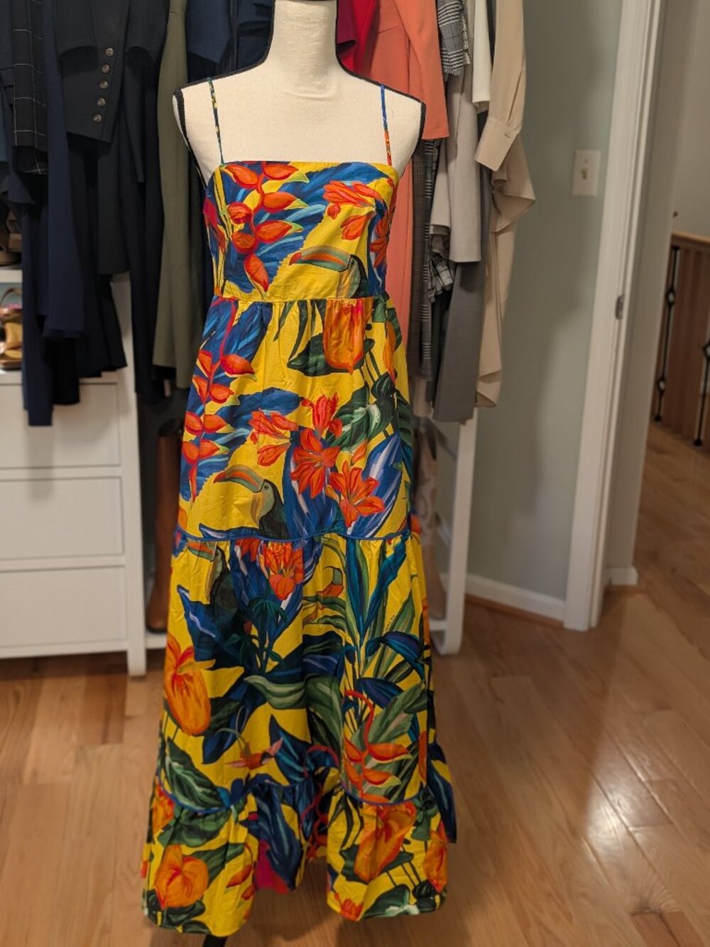 FARM Rio Bright Nature Maxi NWT Size Small